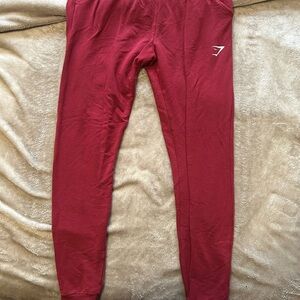 Gymshark Training Red Joggers
